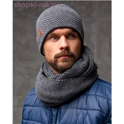MM 467 F 467 Комплект мужской искуственный мех (шапка+снуд)