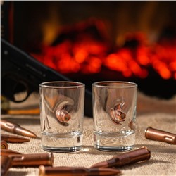 Стопки с пулей «Непробиваемые», 2 шт., 50 мл