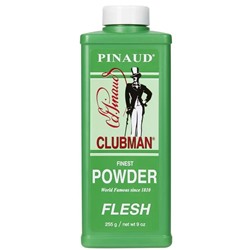 CLUBMAN Finest Powder FLESH Тальк универсальный 255 гр