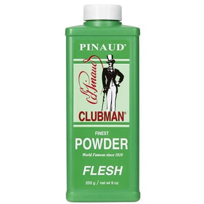 CLUBMAN Finest Powder FLESH Тальк универсальный 255 гр