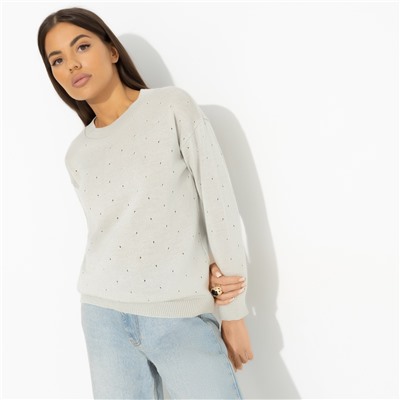 Джемпер вязаный с перфорацией, Уважение к моде (new)