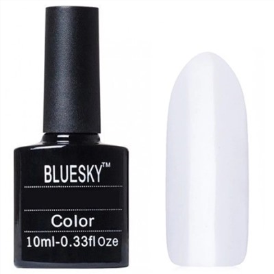 Bluesky Гель-лак 145 FR «Полупрозрачный антично-белый» 9824