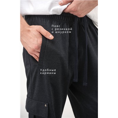 Мужские брюки из футера двухнитки Happyfox