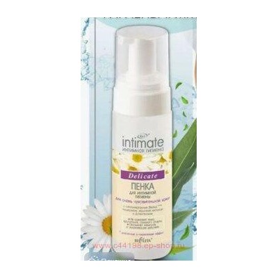 Белита Интимная линия Пенка для интимной гигиены для очень чувствительной кожи,175мл.