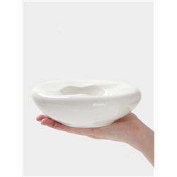 Блюдо Hanna Knövell, 100 мл, d=17.5 см, фарфор, белое