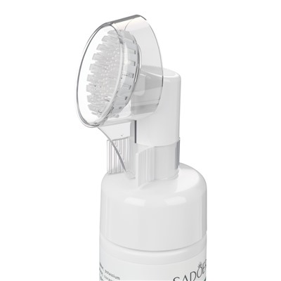 Пенка для умывания с щеткой, с витамином В, 120 мл