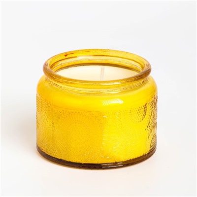 Ароматическая свеча в в банке Borneo amber, 5×7 см, амбра