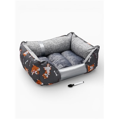 Лежанка для животных «Аватар», 46×36×20 см, МИКС