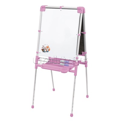 Мольберт «Доска знаний» 1 (розовый-2)