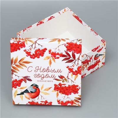 Набор подарочных коробок 5 в 1 «С Новым годом!», 14×14×8 – 22×22×12 см