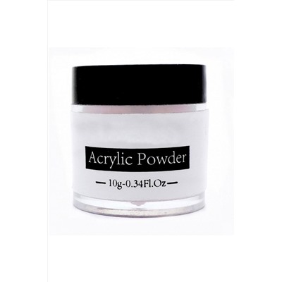 Nail Art Акриловая пудра для ногтей, розовый, 10 г KRISTALLER, 1108231