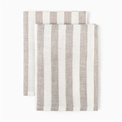 Набор салфеток «Этель» Soprano, 30×40 см - 2 шт., лён 100%, 180 г/м²