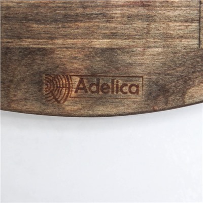 Доска деревянная для подачи Adelica «Стэйкхаус», 30×15×1,8 см, берёза
