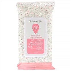 Summer's Eve, Sheer Floral, салфетки для интимной гигиены, 32 шт.