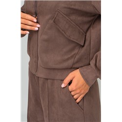 Женский брючный костюм из экозамши Happyfox