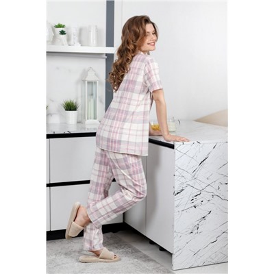 Пижама Шик-1 (Пудровый)