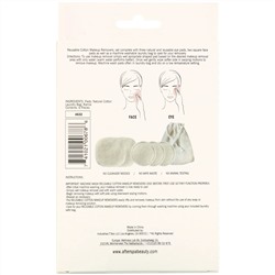 AfterSpa, Reusable Cotton Make Up Removers, 6 Piece Set