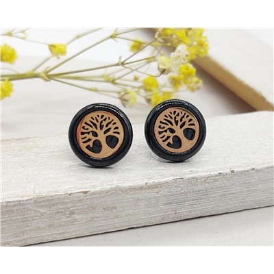 Серьги с керамикой