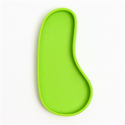 Кормушка для террариума, 10×5×1.1 см, зелёная