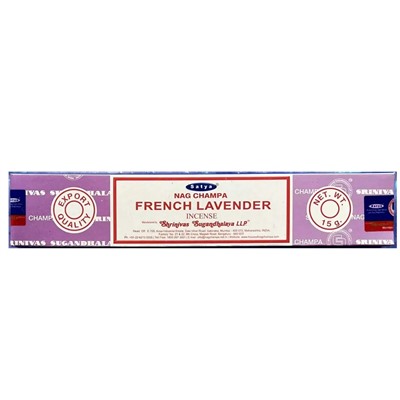 SATYA Ароматические палочки French Lavender 15 г х 12 уп.