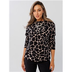 Лонгслив женский Ло-01 (жираф)