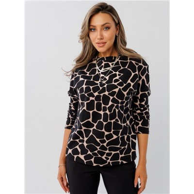 Лонгслив женский Ло-01 (жираф)