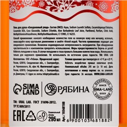 Гель для душа URAL LAB, 295 мл, аромат имбирного печенья