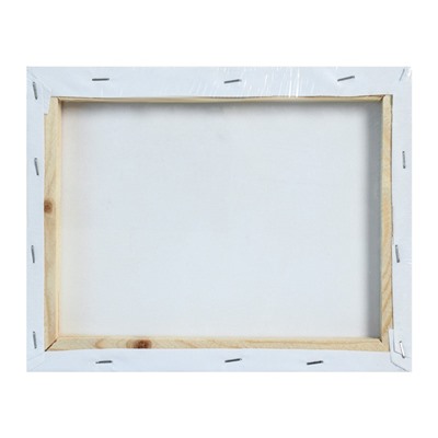 Холст на подрамнике, хлопок 100%, 1.6×20×25 см, акриловый грунт, мелкозернистый, 280 г/м²