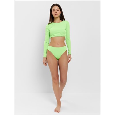 Купальник раздельный с косынкой женский MINAKU, размер 42, зелёный