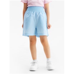 Шорты для девочки MINAKU, голубые, рост 152 см