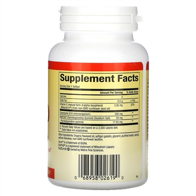 Natural Factors, PQQ-10, 60 Softgels