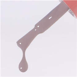 Гель лак для ногтей, однотонный, трехфазный, 10 мл, LED/UV, серый (106)