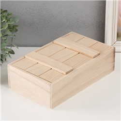 Шкатулка для росписи дерево «Ящик», для творчества, декора, без замка, 25×15×7 см