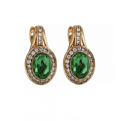 Серьги с кристаллами Swarovski