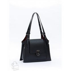 Сумка женская кожаная 2388Y black Polina&Eiterou