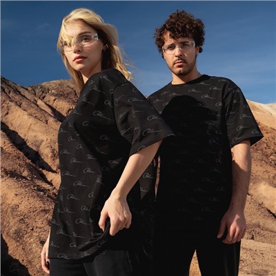 Футболка РОСКОСМОС х ONLYTOP, р. XL, чёрная