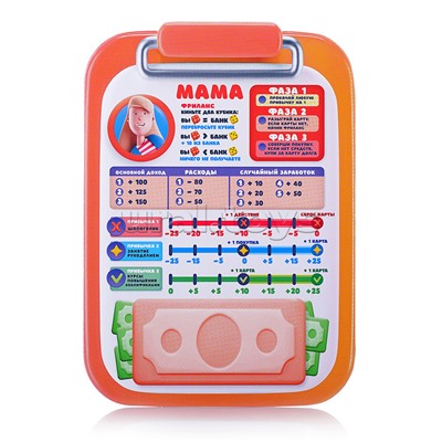 Настольная игра "Семейный бюджет"