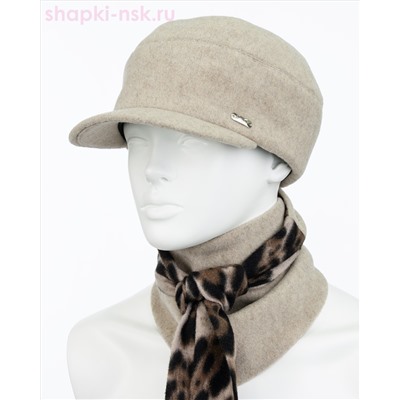 Аюна Комплект женский флис (бейсболка+бактус) (57-59)