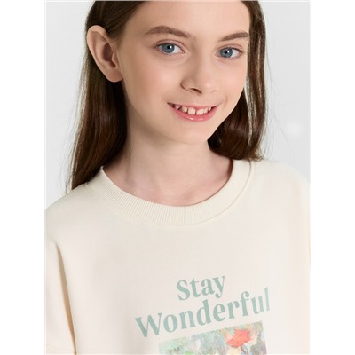 СВИТШОТ ДЛЯ ДЕВОЧЕК 127958