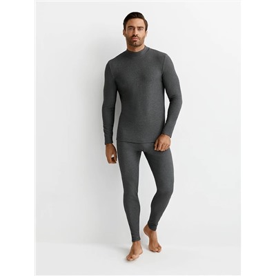 Omsa Лонгслив OmU 1624T RB Лонгслив стойка мужской "Термо"