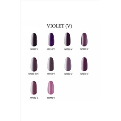 Kodi Гель-лак №01V Баклажановый с шиммером, крем, 8 мл KRISTALLER, 1130543