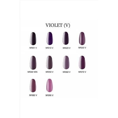 Kodi Гель-лак №01V Баклажановый с шиммером, крем, 8 мл KRISTALLER, 1130543