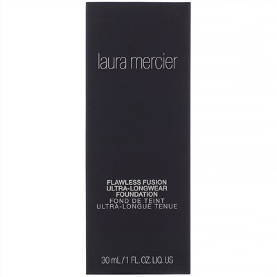 Laura Mercier, Flawless Fusion, Ultra-Longwear Foundation, 4W1 Maple, 1 fl oz (30 ml)
