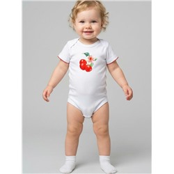 Боди детское трикотажное для девочек, 2 шт в комплекте