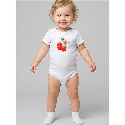 Боди детское трикотажное для девочек, 2 шт в комплекте