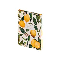 Престиж-блокнот А6  80л клетка "FLORA.PARADISE.LEMONS" 3-80-005/57 Bruno Visconti