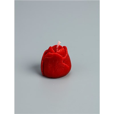 УЦЕНКА Свеча «Тюльпан», 4×4×4 см, соевый воск