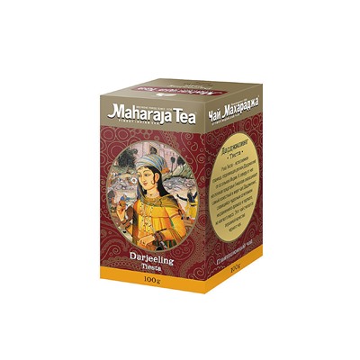 Maharaja Tea Darjeeling Tiesta/ Чай Дарджилинг Тиста 100г