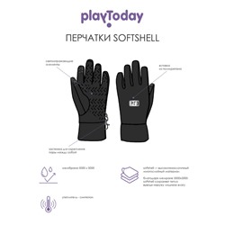 Перчатки текстильные для девочек