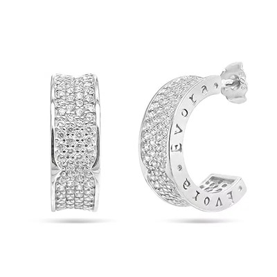 Серьги из серебра куб.циркон., МЦВ2066